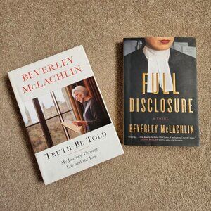 2 Books Bundle - Truth be‎ Told & Full Disclosure by Beverley McLachlin